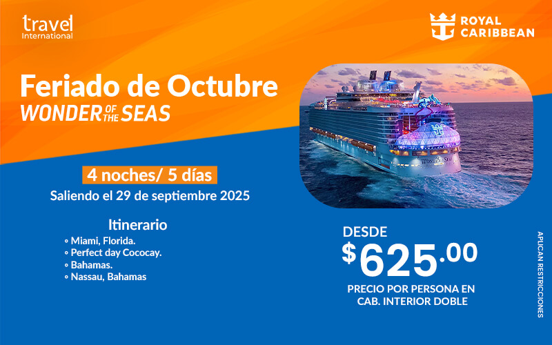 wonder seas royal caribbean travel diunsa